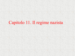 Capitolo 11) Il regime nazista