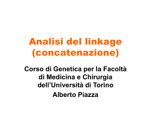 Analisi del linkage (concatenazione)