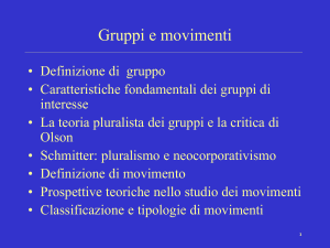 Presentazione di PowerPoint - Dipartimento di Scienze sociali e
