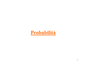 Probabilità - Censimento Centri di Ricerca