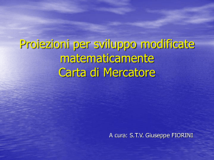 La carta di Mercatore