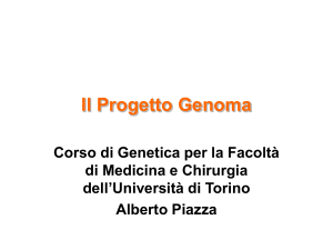 piaz - Progetto Genoma
