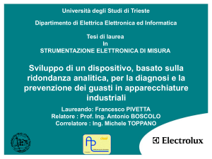 Presentazione di PowerPoint - Università degli studi di Trieste