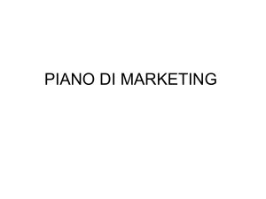 PIANO DI MKTG