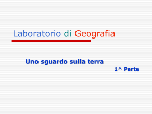 Laboratorio di Geografia classe 3A
