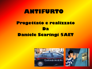 antifurto - IIS Alessandrini