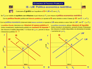 Politica economica restrittiva