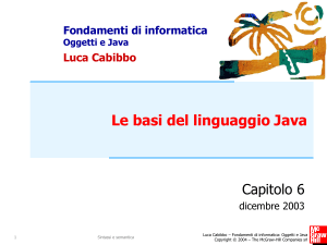 Sintassi e semantica