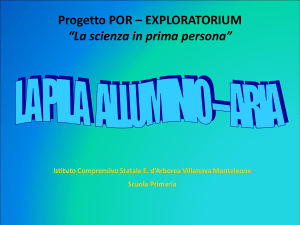 La pila in alluminio