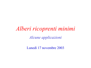 mst-appl - Home di homes.di.unimi.it