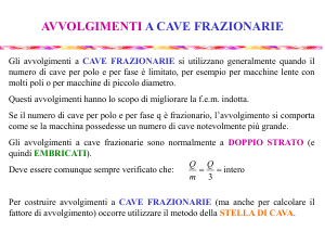 Avvolgimenti a cave frazionarie
