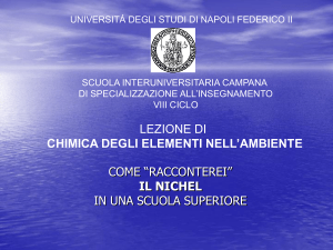 Nichel - Docenti.unina