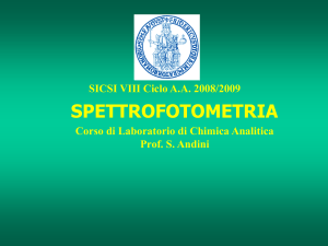 spettrofotometria