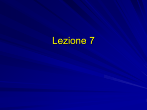Lezione 7 - ARMIDA@UniMi