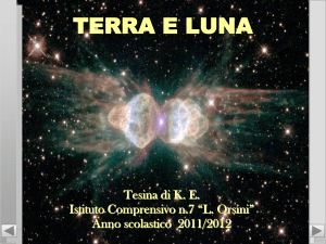 Terra e Luna di K. E. a.s. 2011-2012 - CPIA