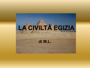 L`ARTE EGIZIA