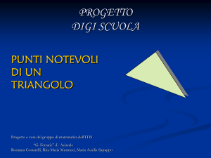 Punti notevoli del triangolo