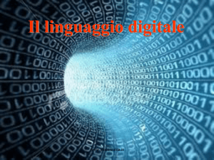 Il linguaggio dell`informatica
