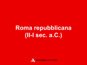 Roma Repubblicana: Cambiamenti Sociali e Politici (II-I sec. a.C.)