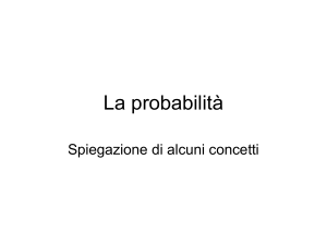La probabilità