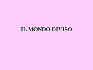 L`EPOCA DELLA GUERRA FREDDA