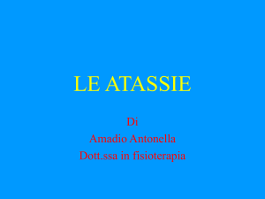 le atassie - Digilander