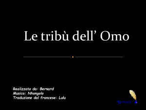 Les tribus de l`OMO - ilmioarchiviovirtuale.it