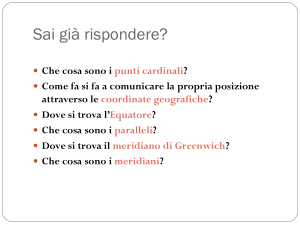 Orientamento_geografico - La scuola di zio Gustavo