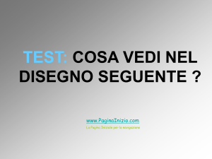 Cosa vedi nella Foto