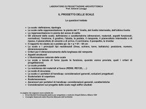 LE SCALE - Docenti.unina
