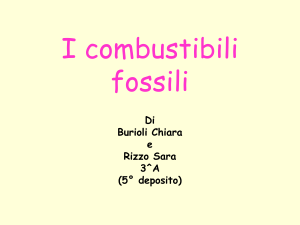 I combustibili fossili
