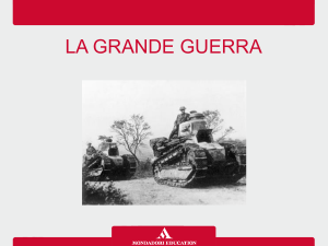 La prima guerra mondiale