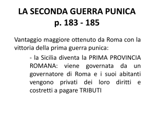 LA SECONDA GUERRA PUNICA p. 183 - 185