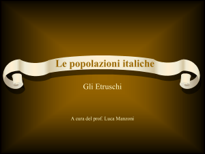 Gli Etruschi - Atuttascuola