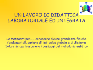 Meteoriti - Liceo Socrate Home