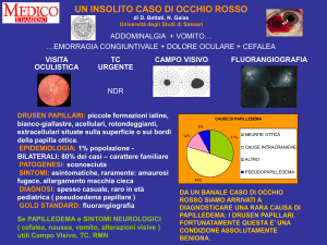 Un insolito caso d`occhio rosso