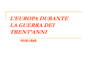 19. la guerra dei trent`anni