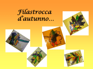 FILASTROCCA AUTUNNO.pps