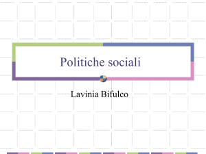 Individualizzazione Nel sistema di protezione sociale