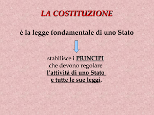 La Costituzione