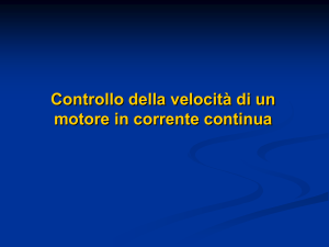 Il motore in corrente continua Schema elettrico equivalente