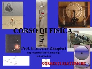correnti elettriche  - Digilander
