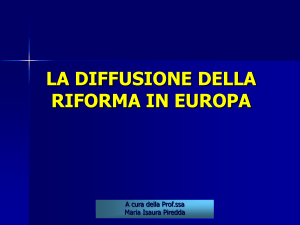 diffusione riforma in Europa.pps