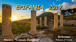 epifania letture 6 gennaio