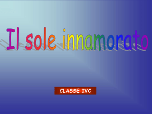 Il sole innamorato