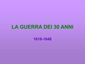 La guerra dei Trent`Anni