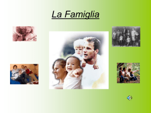 La Famiglia - Liceo Socrate Home