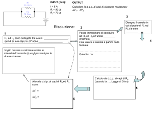 Circuiti con collegamenti misti di resistenze