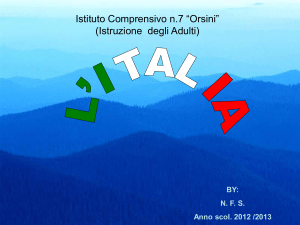 Italia di N. F. S. 2012-2013 - CPIA