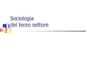 Sociologia del terzo settore